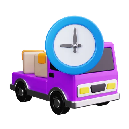 Delivery Truck  3D Icon