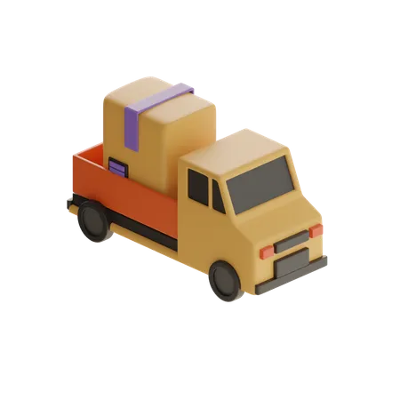 Delivery Truck  3D Icon