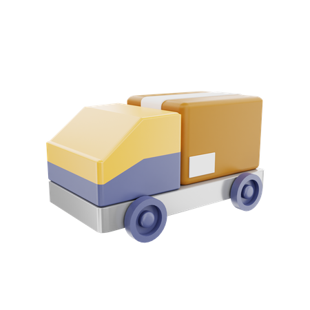 Delivery Truck  3D Icon