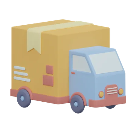 Delivery Truck  3D Icon