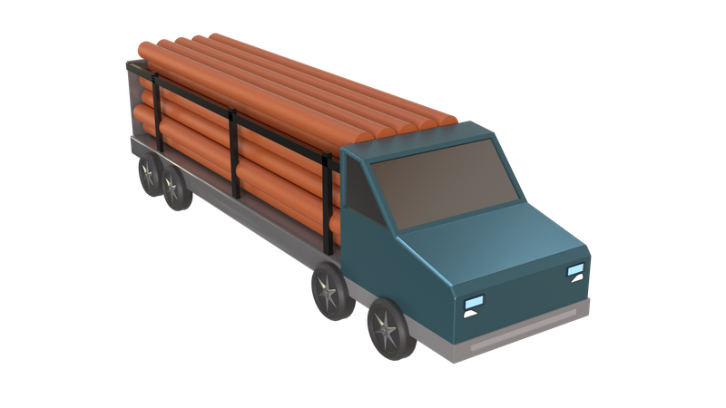 Delivery Truck  3D Icon