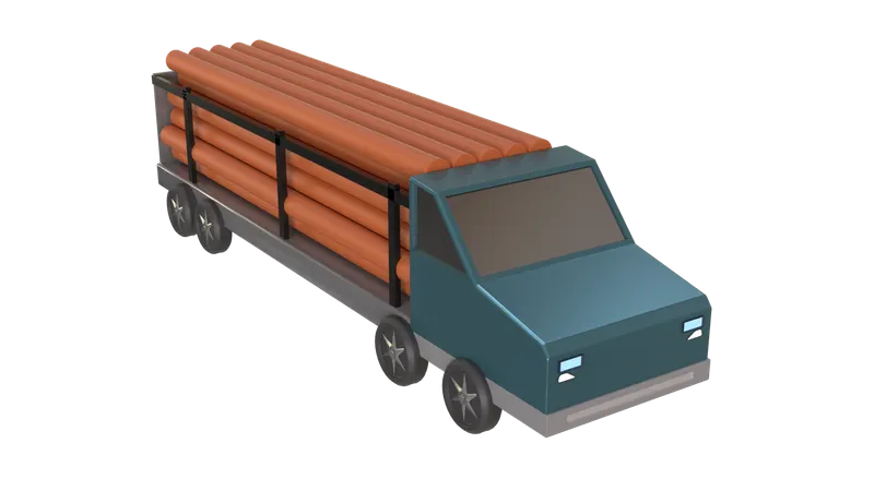 Delivery Truck  3D Icon