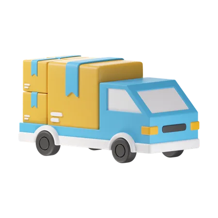 Delivery Truck  3D Icon