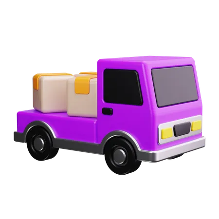 Delivery Truck  3D Icon