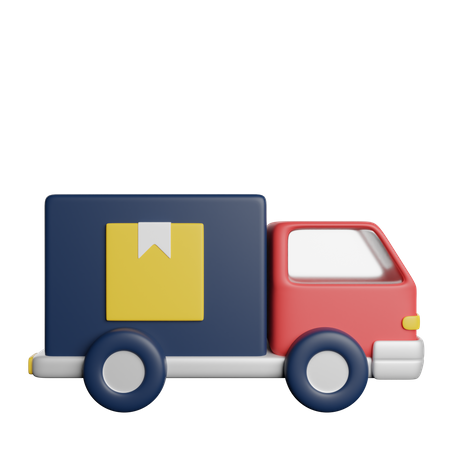 Delivery Truck  3D Icon