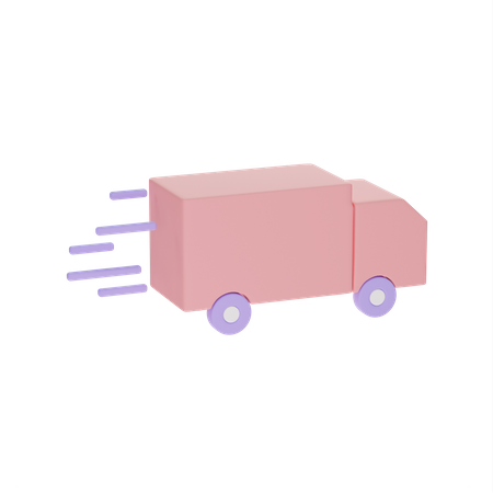 Delivery Truck  3D Icon