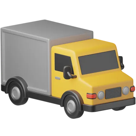 Delivery Truck  3D Icon