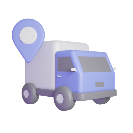 Delivery Truck  3D Icon