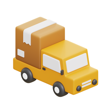 Delivery Truck  3D Icon