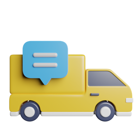 Delivery Truck  3D Icon