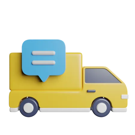 Delivery Truck  3D Icon