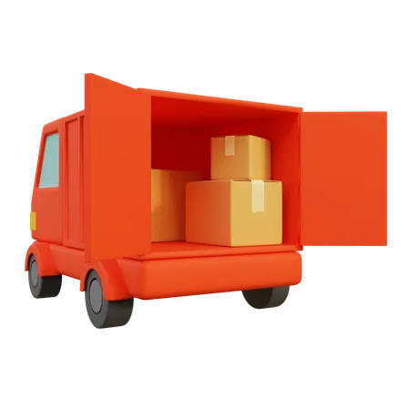 Delivery Truck  3D Icon