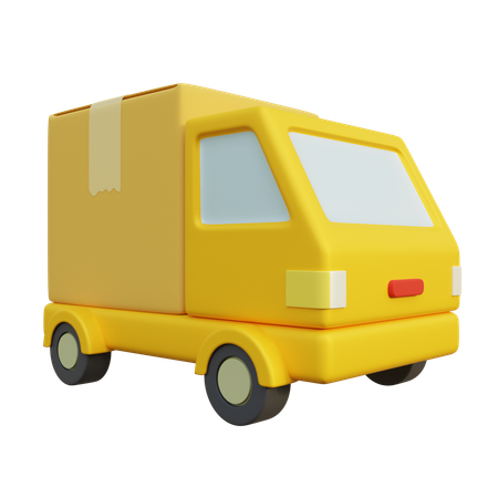 Delivery Truck  3D Icon