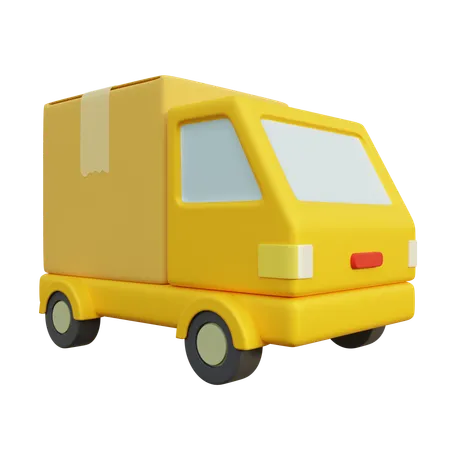 Delivery Truck  3D Icon