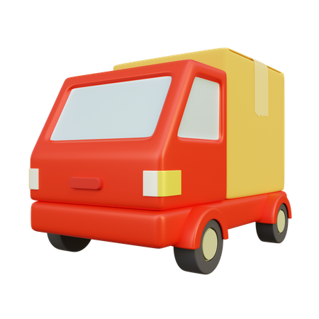 Delivery Truck  3D Icon