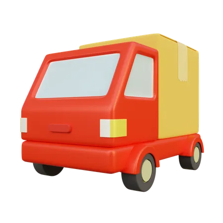 Delivery Truck  3D Icon