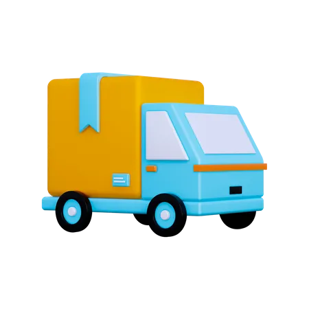 Delivery Truck  3D Icon