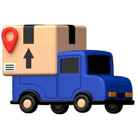 Delivery Truck  3D Icon