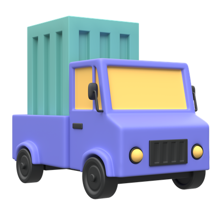Delivery Truck  3D Icon