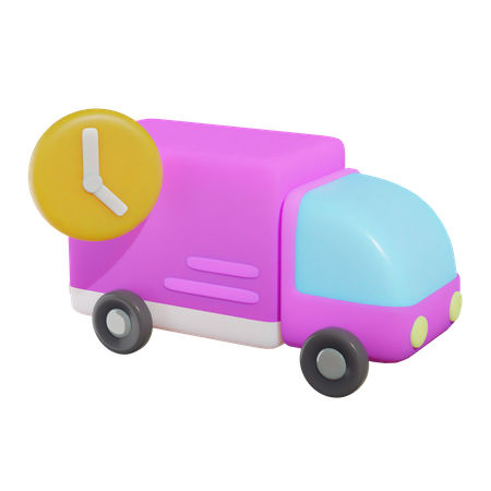 Delivery Truck  3D Icon