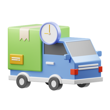 Delivery Truck  3D Icon