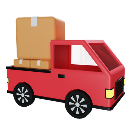 Delivery Truck  3D Icon