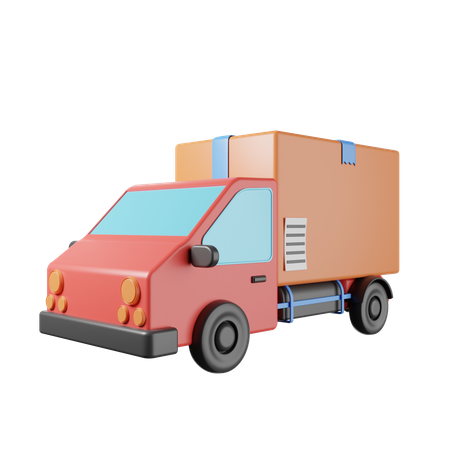 Delivery Truck  3D Icon