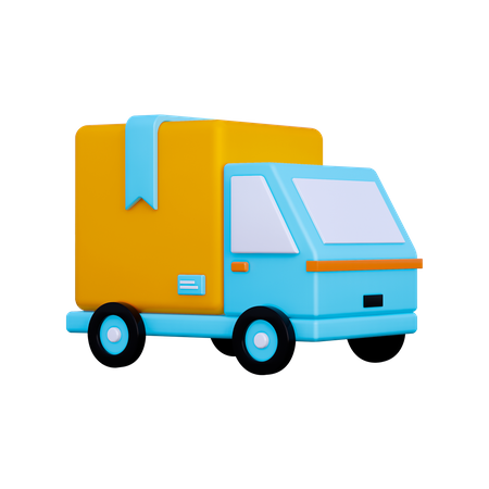 Delivery Truck  3D Icon