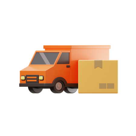 Delivery Truck  3D Icon