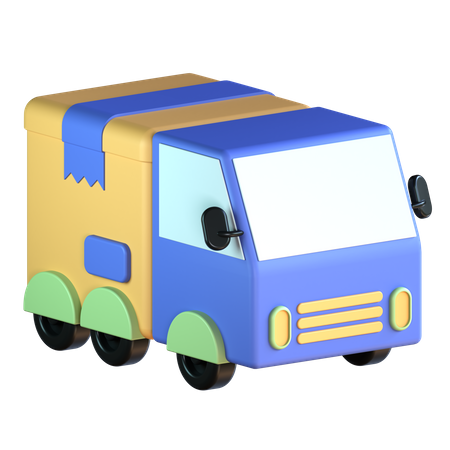 Delivery Truck  3D Icon