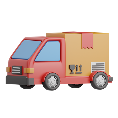 Delivery Truck  3D Icon