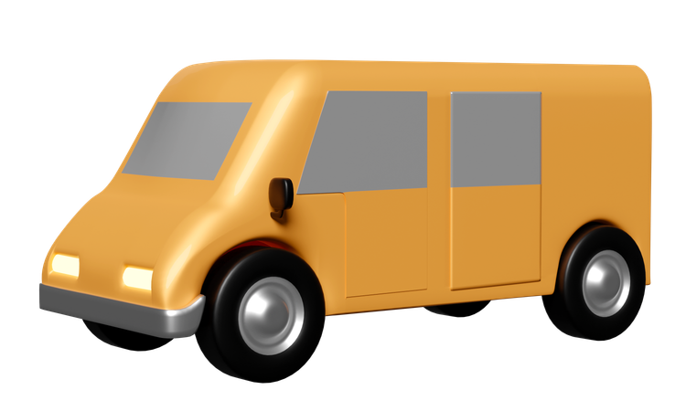 Delivery Truck  3D Icon