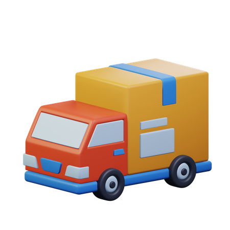 Delivery Truck  3D Icon