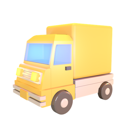 Delivery Truck  3D Icon