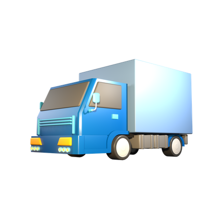 Delivery Truck  3D Icon
