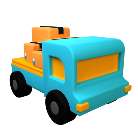 Delivery Truck  3D Icon
