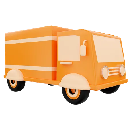 Delivery truck 3D Icon
