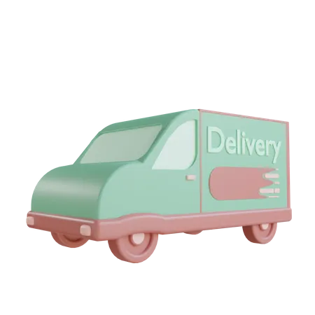 3 D Render Delivery Object 3D Illustration