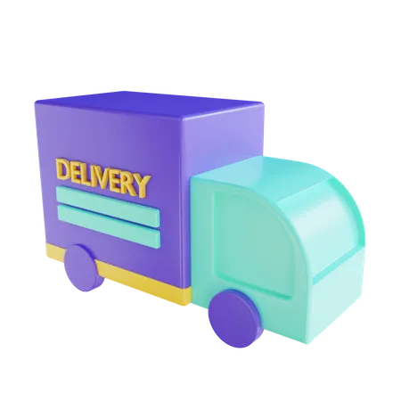 3 D Illustration Delivery 3D Icon