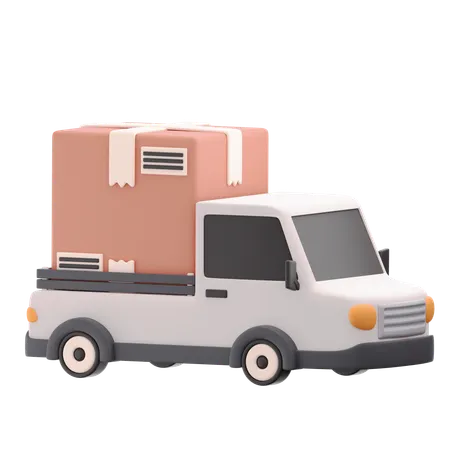 Delivery Service Illustration Icon 3D Icon
