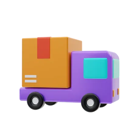 Delivery Truck 3 D Icon 3D Icon