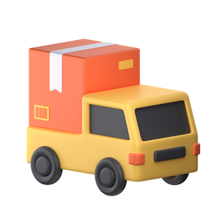 Delivery Truck  3D Icon