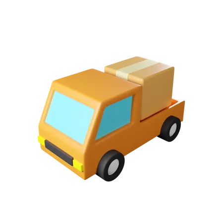 3 D Render Of Logistic Object 3D Icon
