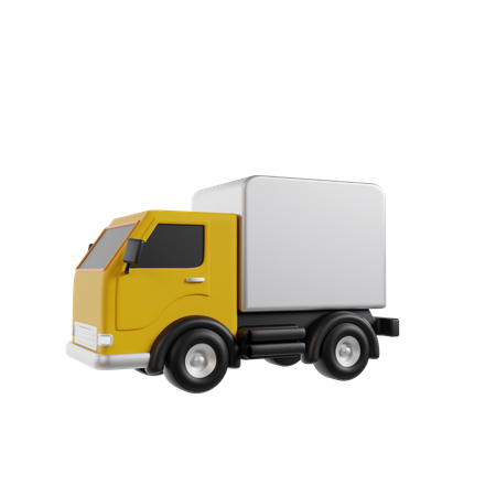 Delivery Van  3D Icon