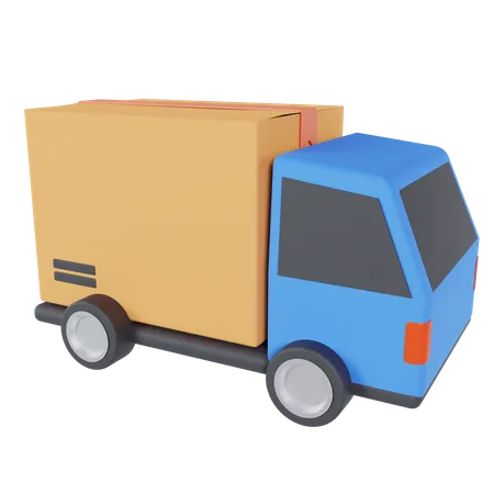 Delivery Van  3D Icon