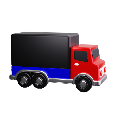 Delivery Van  3D Icon