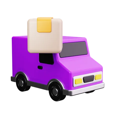 Delivery Van  3D Icon