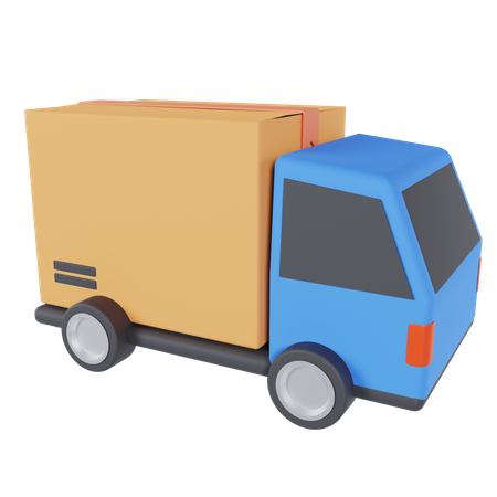 Delivery Van  3D Icon