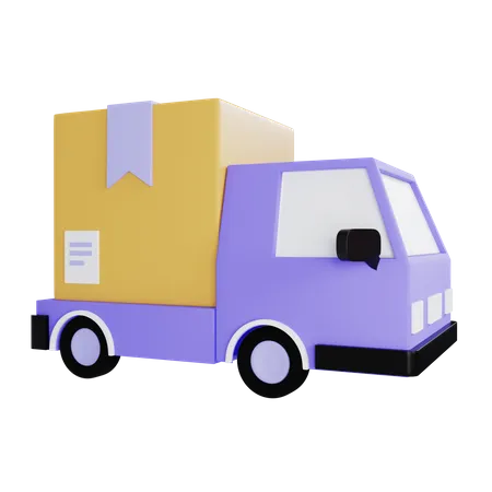 Delivery Vehicle  3D Icon