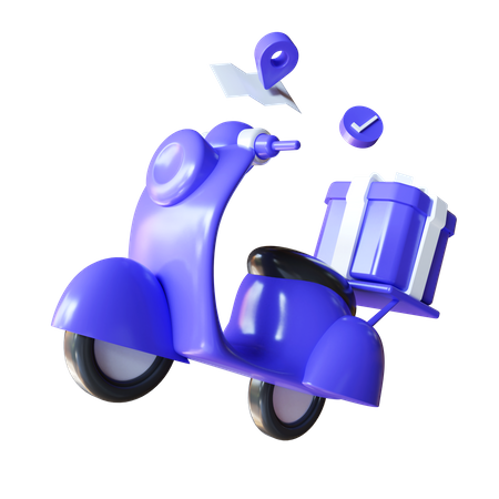 Delivery Vehicle  3D Illustration